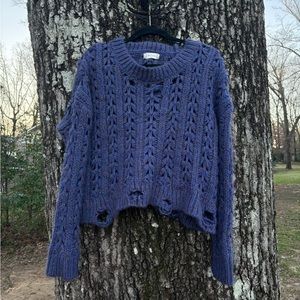 Altar’d State small purple sweater